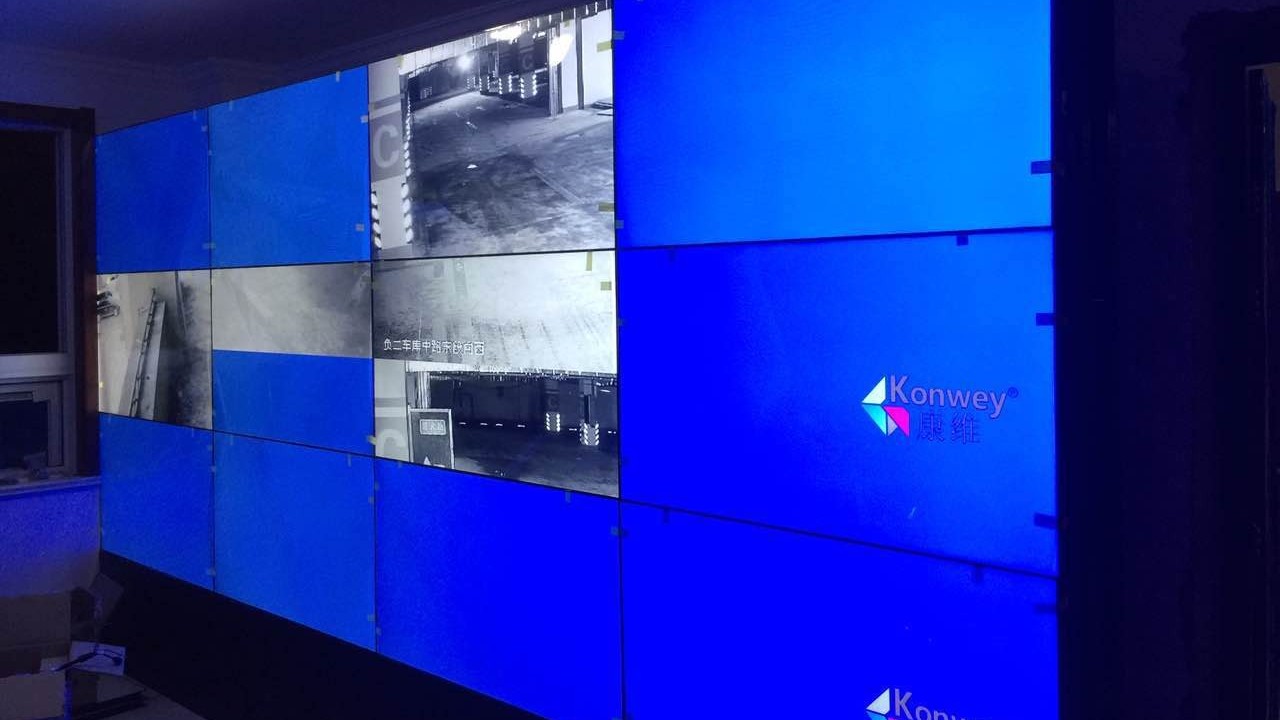 江蘇宿驚杭花園銷樓部安裝46寸液晶拼接屏工程案例