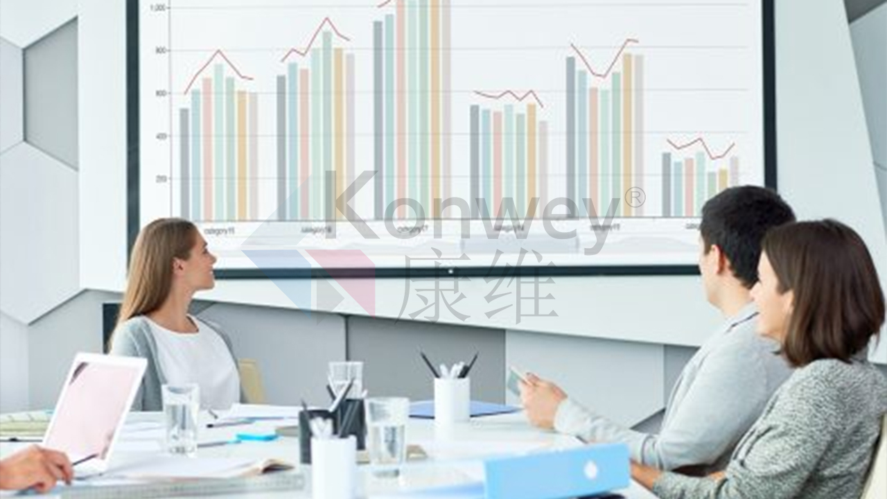 康維偉業(yè) 65 寸交互式一體機(jī)安裝流程：賦能公司會(huì)議展示