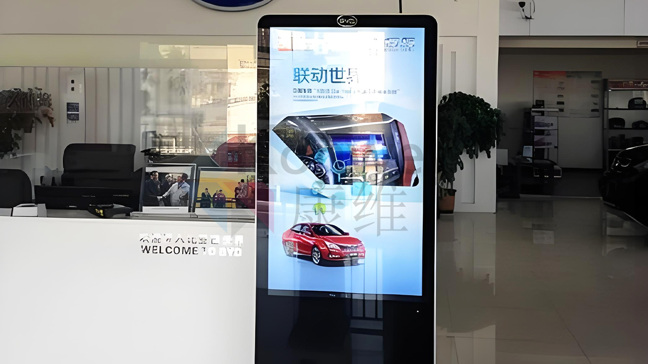 深圳廣電傳媒公司引入康維偉業(yè)立式廣告機(jī)，賦能展覽項(xiàng)目?