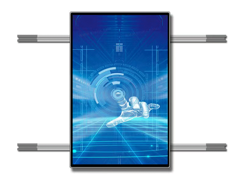 智能互動滑軌屏