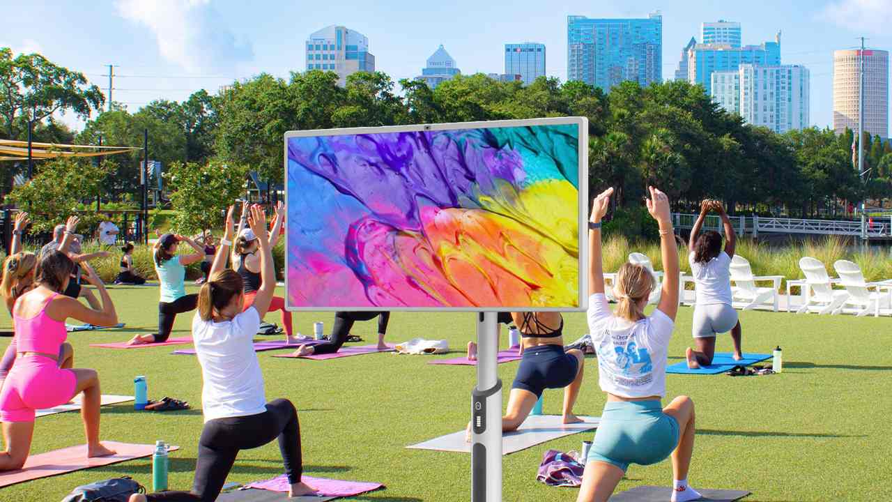 智慧地產(chǎn)便攜式電視：您的完美健身伙伴